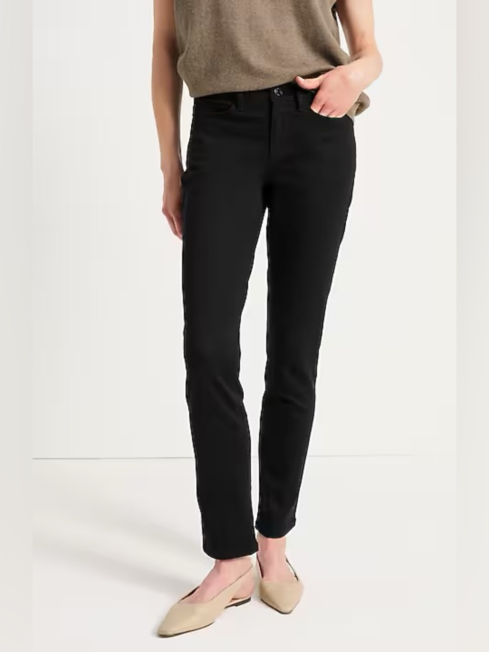 J. Jill Authentic Fit Slim Ankle Jeans | Black